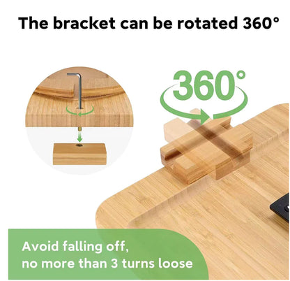 Wooden Lazy Sofa Tray